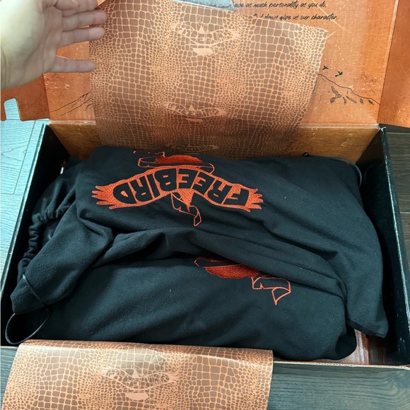 NIB Freebird “Willie” red leather boots size 8 - Picture 11 of 16